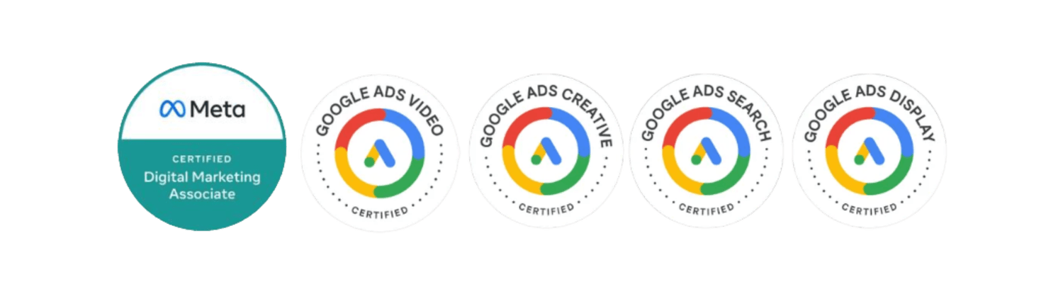 Original-Zertifizierungen: Meta und Google Ads